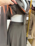 Crop Long Sleeves Blazer With Skirt Sets